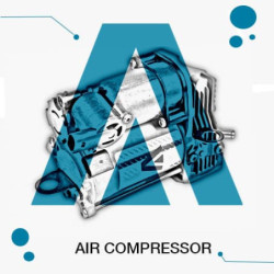 Air Compressor for VW/Porsche - 7L0616007A